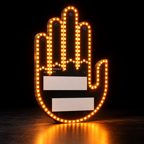 GlowHand LED Car Gesture Light